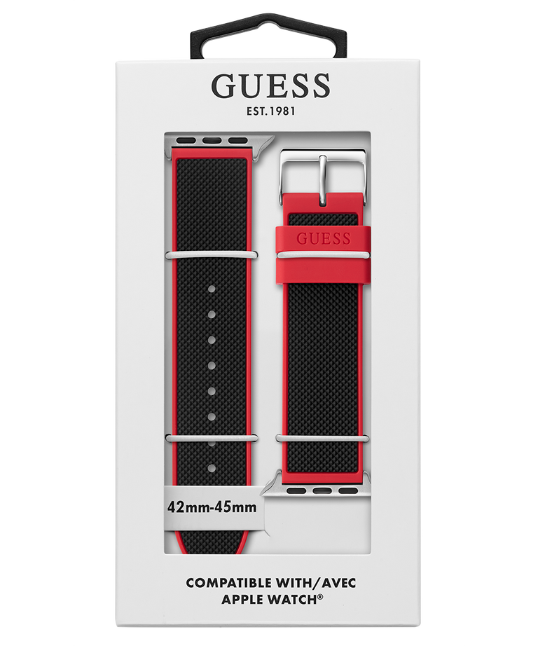 GUESS Silicone FLEX Band for Apple 42-44 mm Watch