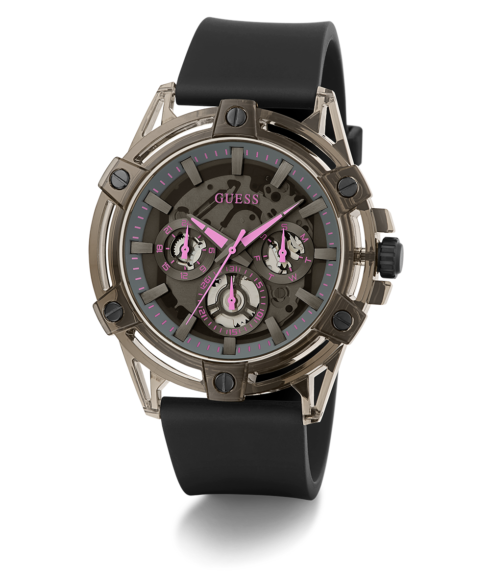 GUESS Mens Sporting Pink Limited Edition Watch - GW0032G2