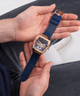 GUESS Mens Blue Rose Gold Tone Multi-function Watch lifestyle