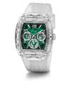 GW0499G8_GUESS Mens Clear Multi-function Watch angle