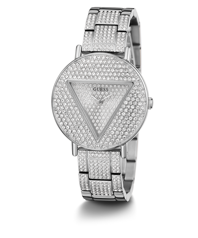 GUESS Ladies Silver Analog Watch