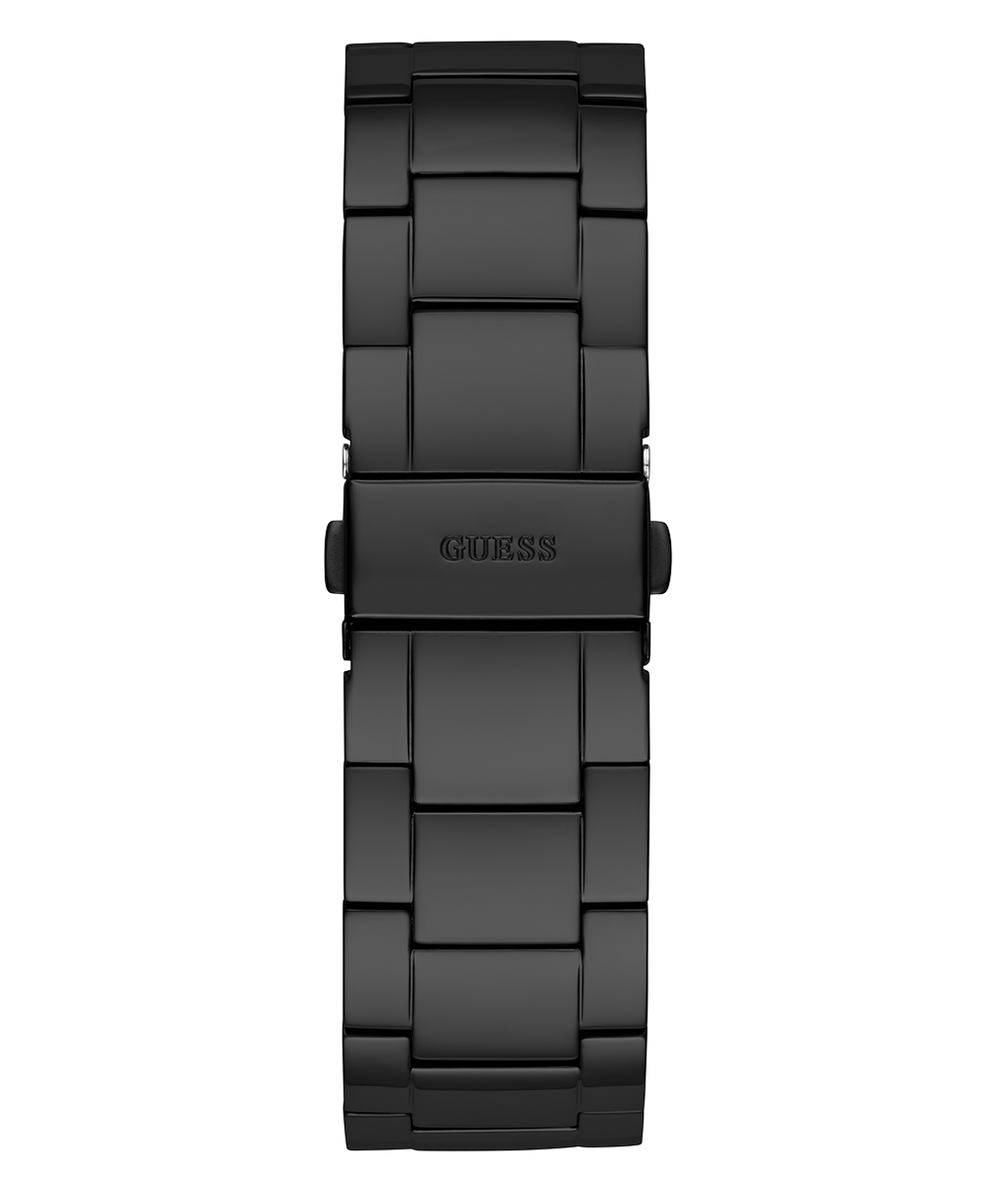 GUESS Mens Black Multi-function Watch back view