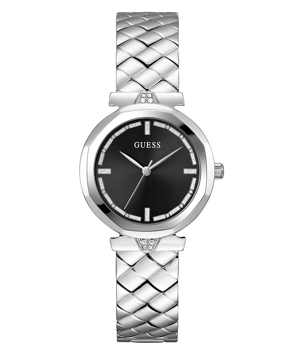 GUESS Ladies Silver Tone Analog Watch image