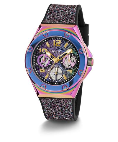 GUESS Ladies 2-Tone Iridescent Multi-function Watch main image