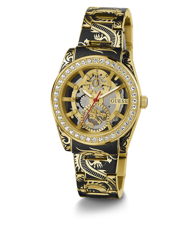 GUESS Ladies Limited Edition Lunar New Year 2-Tone Multi-function Watch