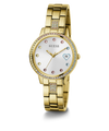 GW0657L2 GUESS Ladies Gold Tone Date Watch angle