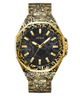 GW0700G1 GUESS Mens Gold Tone Analog Watch