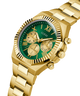 GW0703G2 GUESS Mens Gold Tone Multi-function Watch lifestyle angle