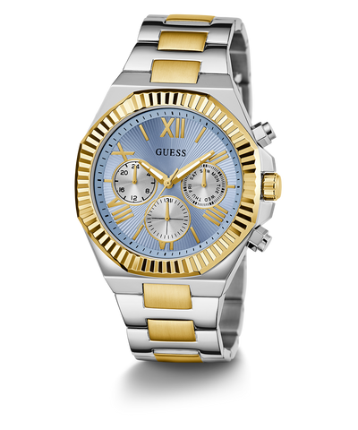 GW0703G3 GUESS Mens 2-Tone Multi-function Watch angle