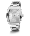 GW0705G1 GUESS Mens Silver Tone Analog Watch angle