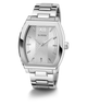GW0705G1 GUESS Mens Silver Tone Analog Watch angle