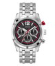 GW0714G1 GUESS Mens Silver Tone Multi-function Watch