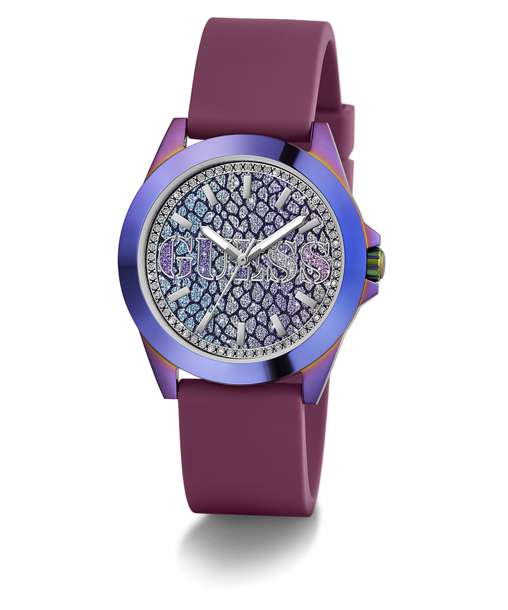 GUESS Ladies Purple Iridescent Analog Watch - GW0749L3 GUESS Ladies Purple Iridescent Analog Watch - GW0749L3