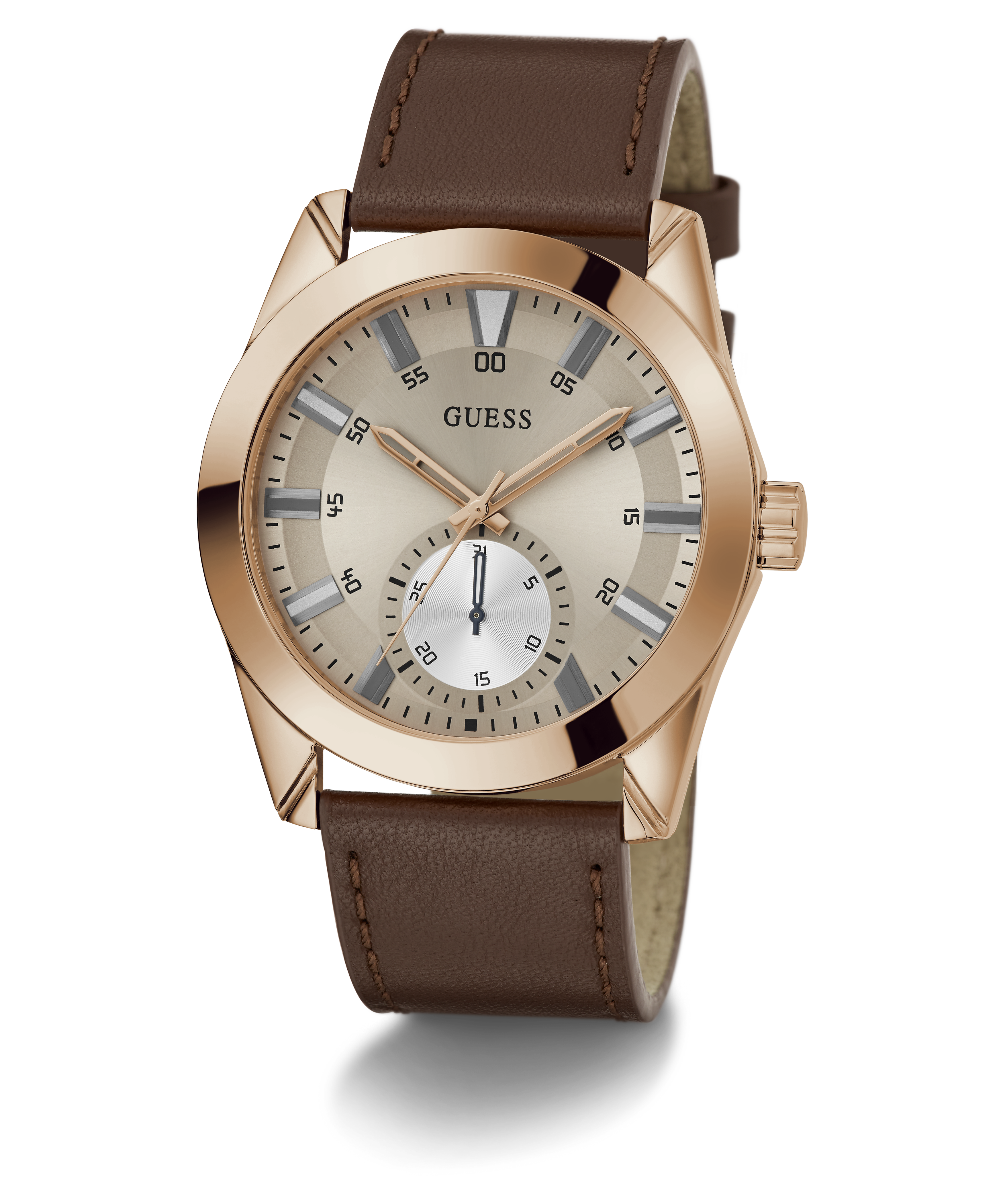 Multifuncion Correa Reloj Guess Hombre Cuero Reloj Guess