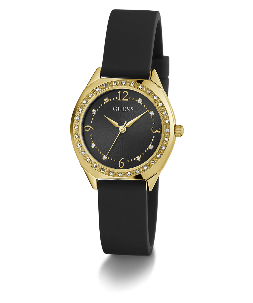 GUESS Ladies Black Gold Tone Analog Watch - GW0820L1 | GUESS GUESS Ladies Black Gold Tone Analog Watch - GW0820L1 | GUESS