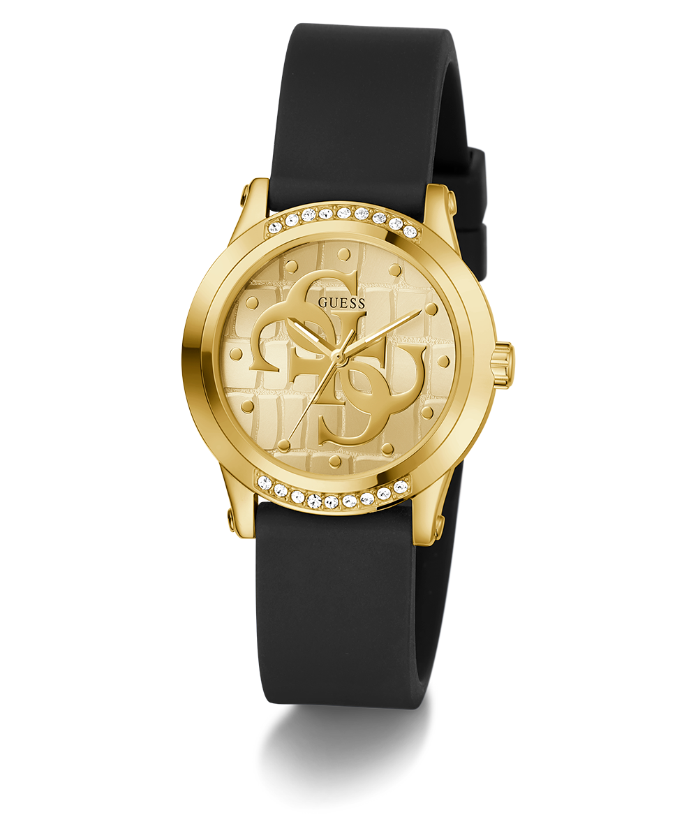 GUESS ゲス 腕時計 ゴールド ブラック 箱付き GUESS ゲス 腕時計 ゴールド ブラック 箱付き GUESS® Gold-Tone and