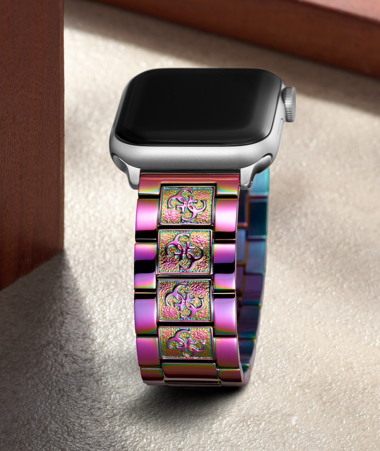apple watch band with iridescent strap