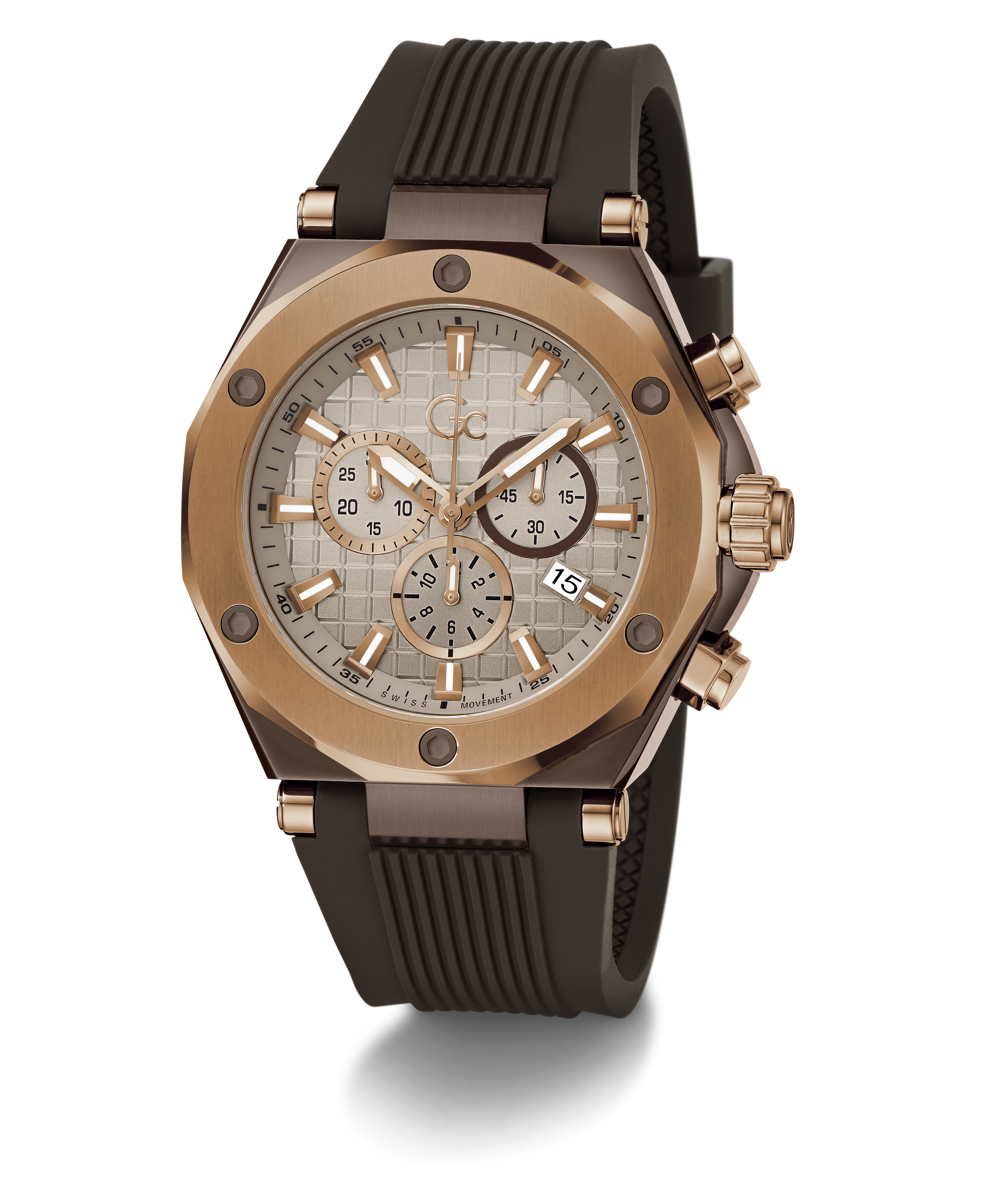 Gc Legacy Chrono Silicone - Z18007G1 | GUESS Watches US Gc Legacy Chrono Silicone - Z18007G1 | GUESS Watches US