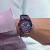 GUESS Ladies 2-Tone Iridescent Multi-function Watch video