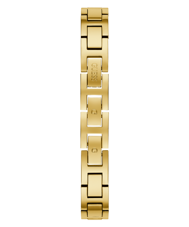 GW0022L2 GUESS Ladies 30mm Gold-Tone Analog Dress Watch strap image