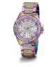 GW0044L1 GUESS Ladies 40mm Purple Multi-function Sport Watch alternate image