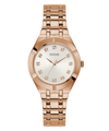 GW0114L3 GUESS Ladies 36mm Rose Gold-Tone Analog Dress Watch primary image