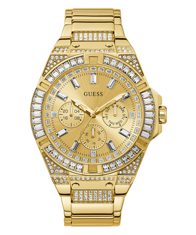 GW0209G2 GUESS Mens 47mm Gold-Tone Multi-function Sport Watch primary image