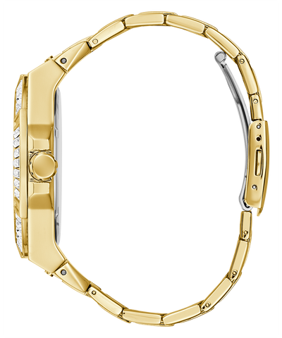 GW0209G2 GUESS Mens 47mm Gold-Tone Multi-function Sport Watch profile image