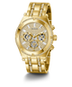 GW0261G2 GUESS Mens 44mm Gold-Tone Multi-function Sport Watch alternate image