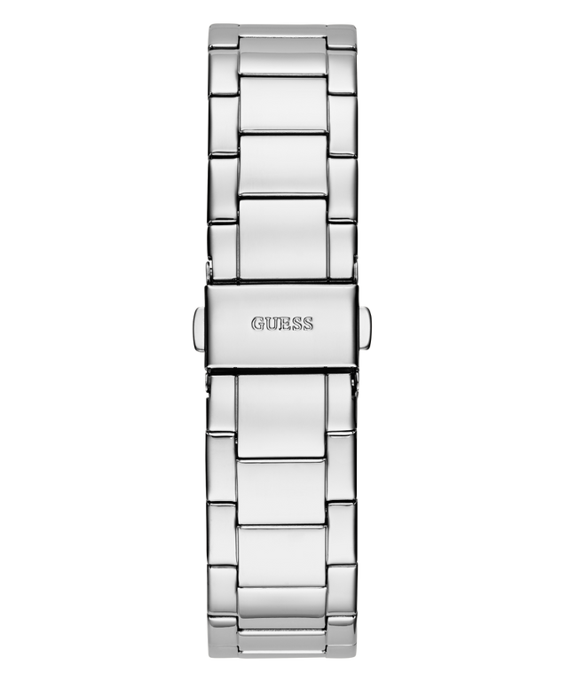 GW0320L1 GUESS Ladies 36mm Silver-Tone Multi-function Sport Watch strap image