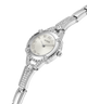 U0135L1 GUESS Ladies 22mm Silver-Tone Analog Jewelry Watch caseback (with attachment) image lifestyle