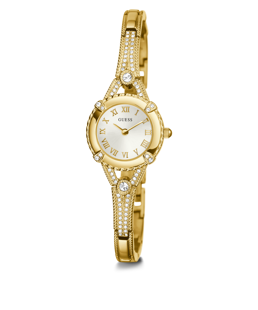GUESS Ladies Gold Tone Analog Watch U0135L2 GUESS Watches US