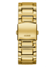 U0799G2 GUESS Mens 46mm Gold-Tone Multi-function Sport Watch strap image