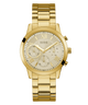 U1070L2 GUESS Ladies 40mm Gold-Tone Multi-function Dress Watch primary image