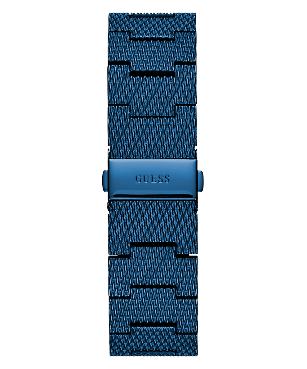 U1074G2 GUESS Mens 40mm Blue Analog Dress Watch strap image