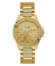U1156L2 GUESS Ladies 40mm Gold-Tone Multi-function Sport Watch primary image