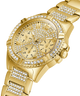 U1156L2 GUESS Ladies 40mm Gold-Tone Multi-function Sport Watch caseback (with attachment) image lifestyle