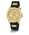 U1160L1 GUESS Ladies 40mm Black & Gold-Tone Multi-function Sport Watch alternate image