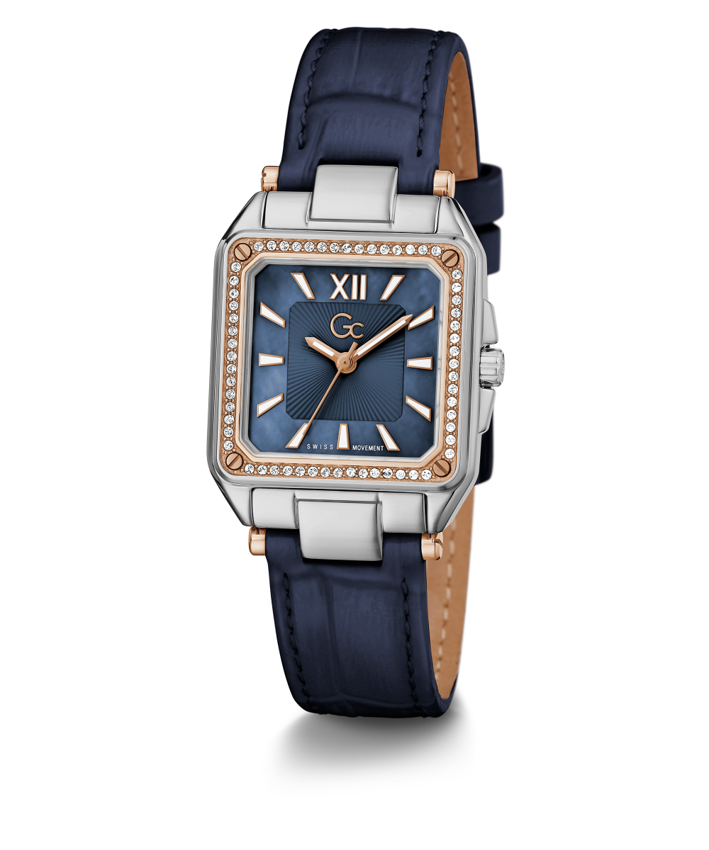 Gc Couture Square Mid Size Leather GUESS Watches