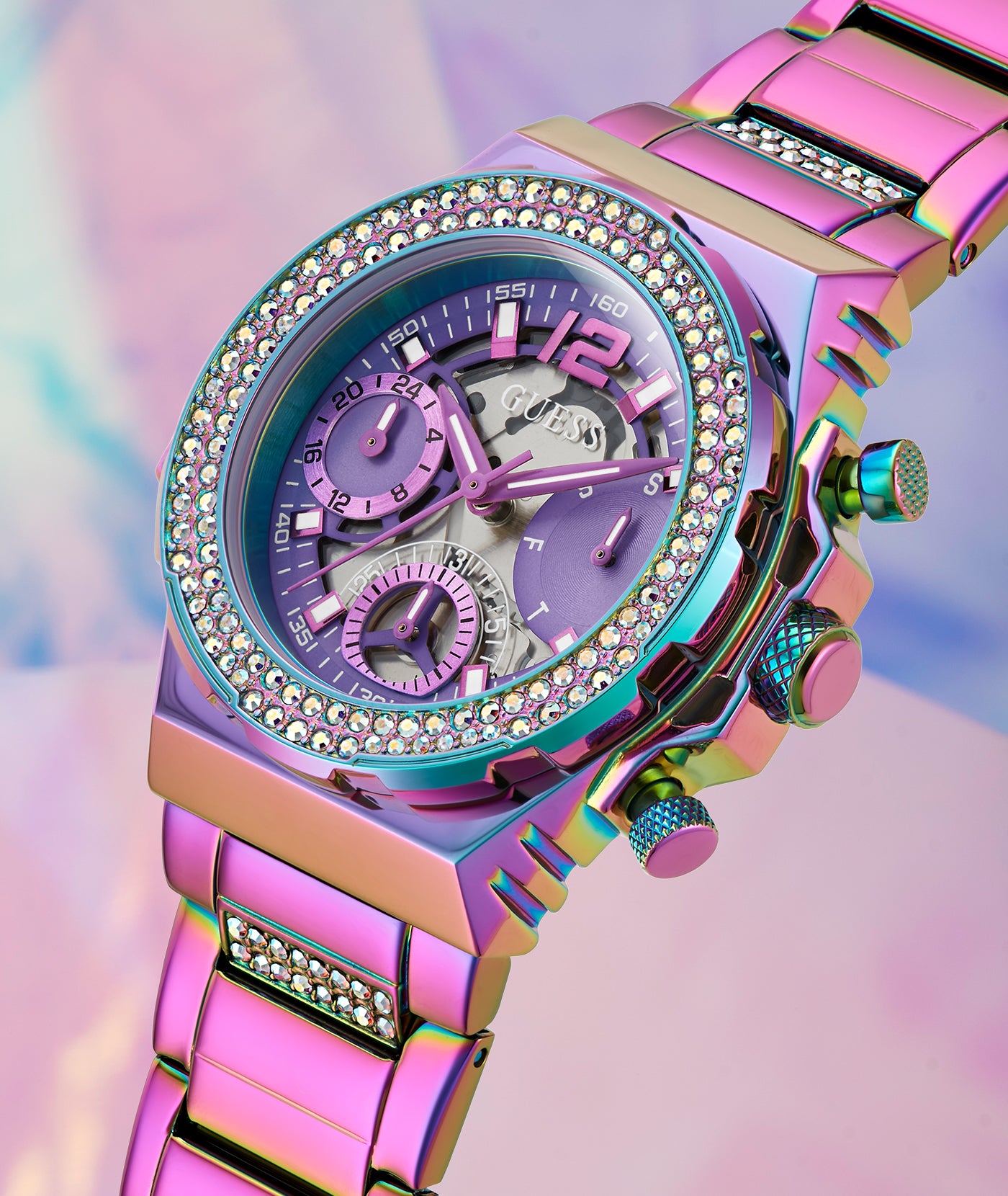 Introducing the Iridescent Collection | GUESS Watches US