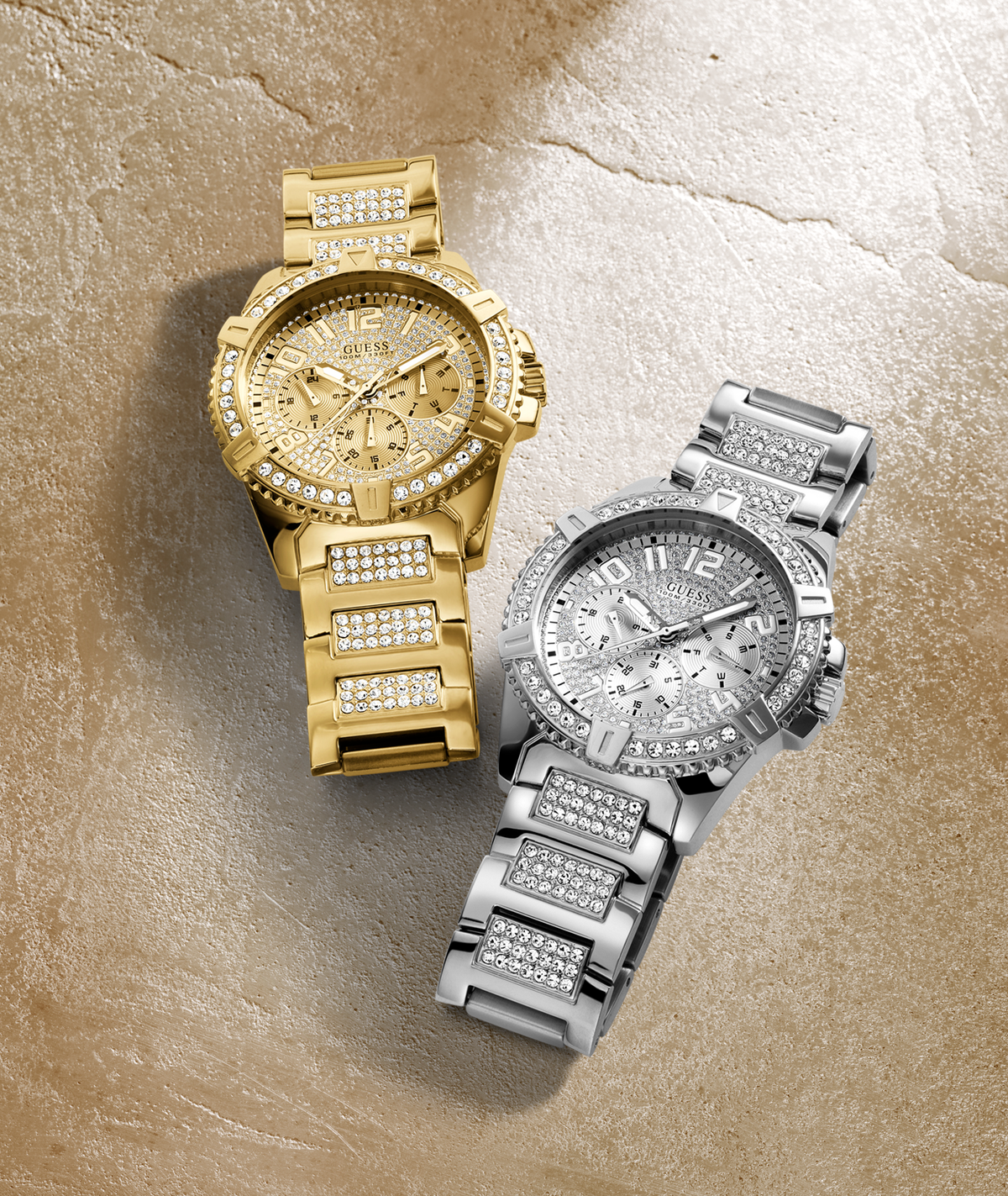 Intricate Crystal Designs: Stone Studio Collection | GUESS 