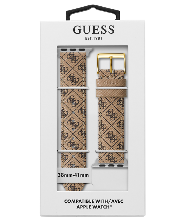 GUESS Logo Leather Band for Apple 38-40 mm Watch - CS2001S1 GUESS Logo Leather Band for Apple 38-40 mm Watch - CS2001S1
