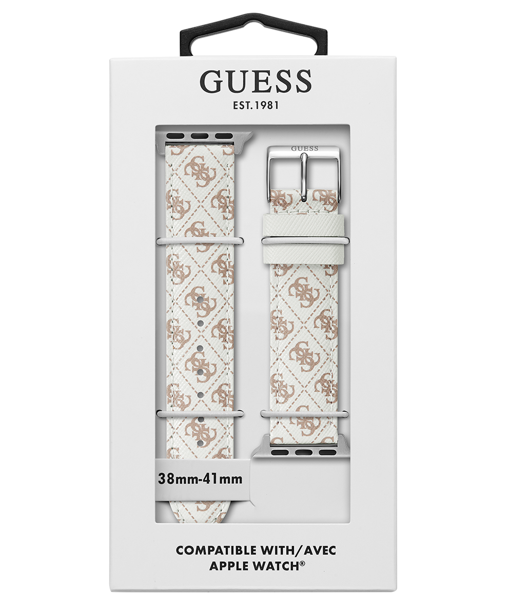 GUESS Logo Leather Band for Apple 38 40 mm Watch CS2009S1