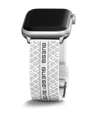 GUESS Logo Leather Band for Apple 42-44 mm Watch