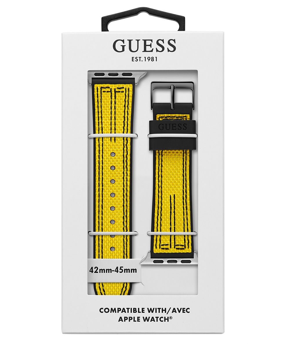 GUESS Nylon on Silicone Band for Apple 42-44 mm Watch