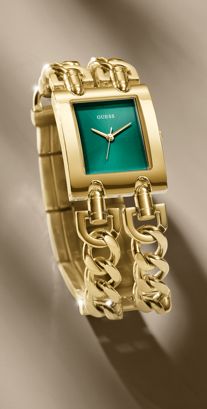 GUESS Ladies 2-Tone Gold Tone Analog Watch - GW0865L4 GUESS Ladies 2-Tone Gold Tone Analog Watch - GW0865L4