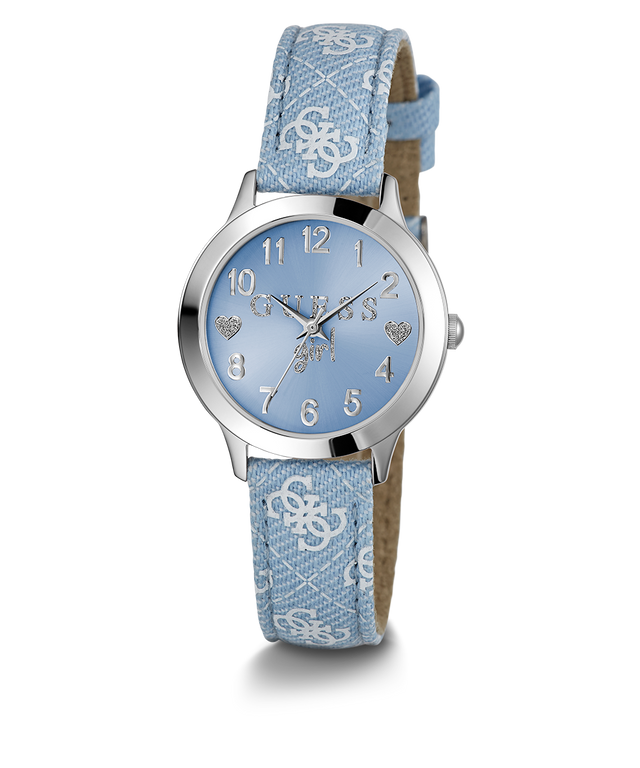 GUESS Kids Blue Silver Tone Analog Watch GK0005L1 GUESS Watches US