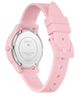 Pink GUESS Kids Pink Analog Watch with a visible brand logo on a white background