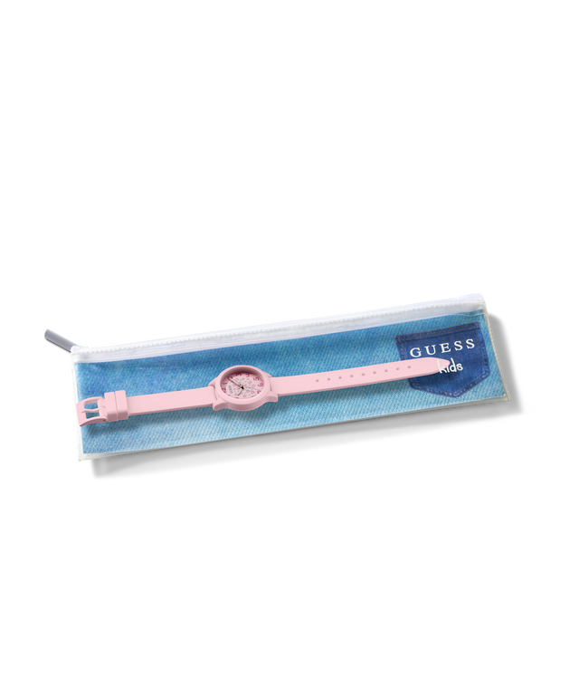 GUESS Kids Pink Analog Watch