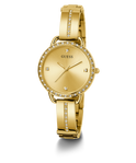 Reloj analógico dorado para mujer GUESS